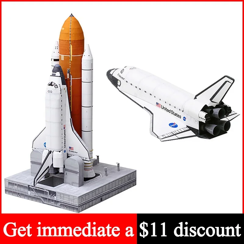 Art Craft Cardboard - Realistic Version Space Shuttle Fuel Tank