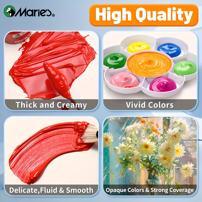 Gouache Paint Set 36 Colors 12 - Gouache Paint Set ulasan dan harga