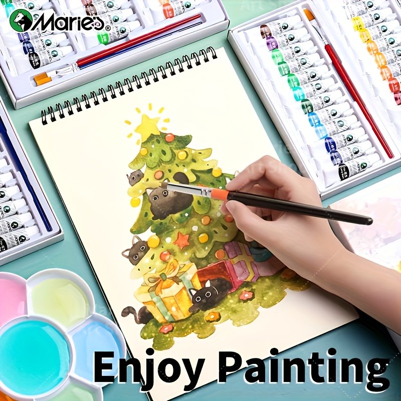 Gouache Paint Set 36 Colors 12 - Gouache Paint Set ulasan dan harga