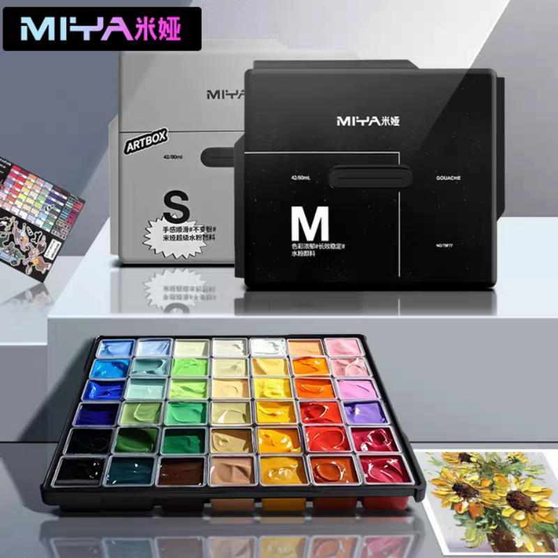MIYA Gouache Paint Jelly Set M - Gouache Paint Set ulasan dan harga