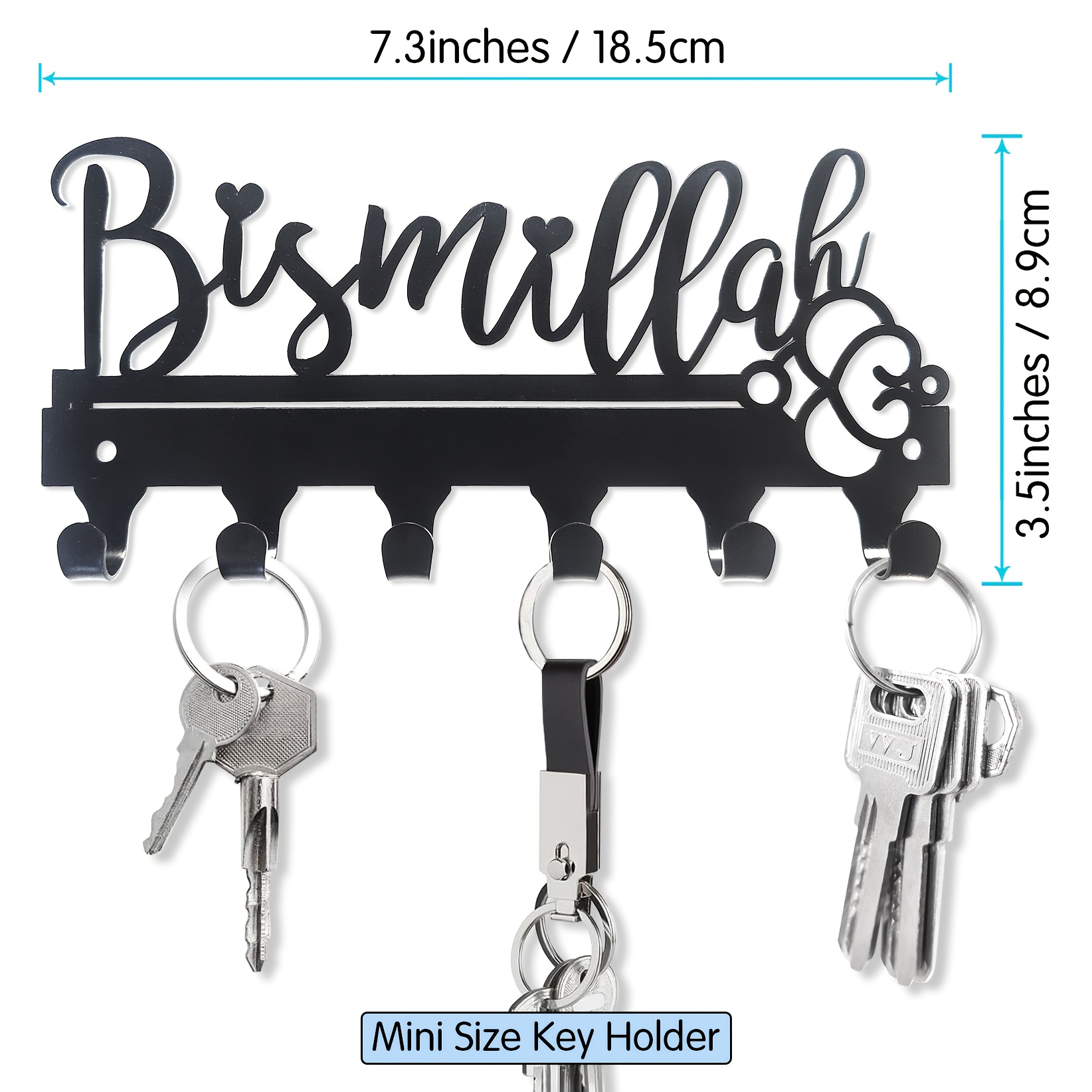 CIFBUY Bismillah Metal Wall Ar - Art Craft Bar ulasan dan harga