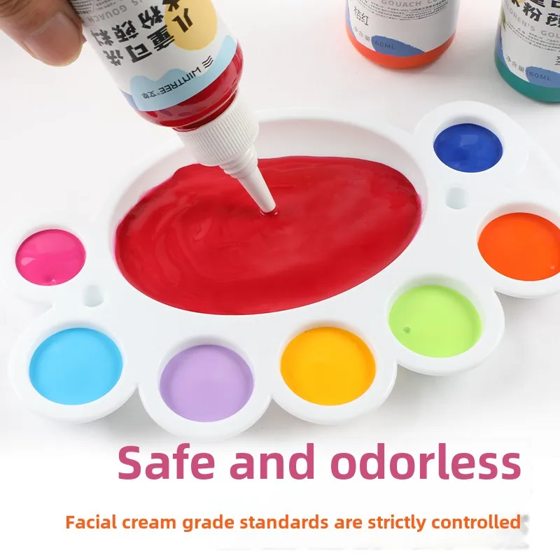 12Colors 60ml Washable Gouache - Gouache Paint Set ulasan dan harga
