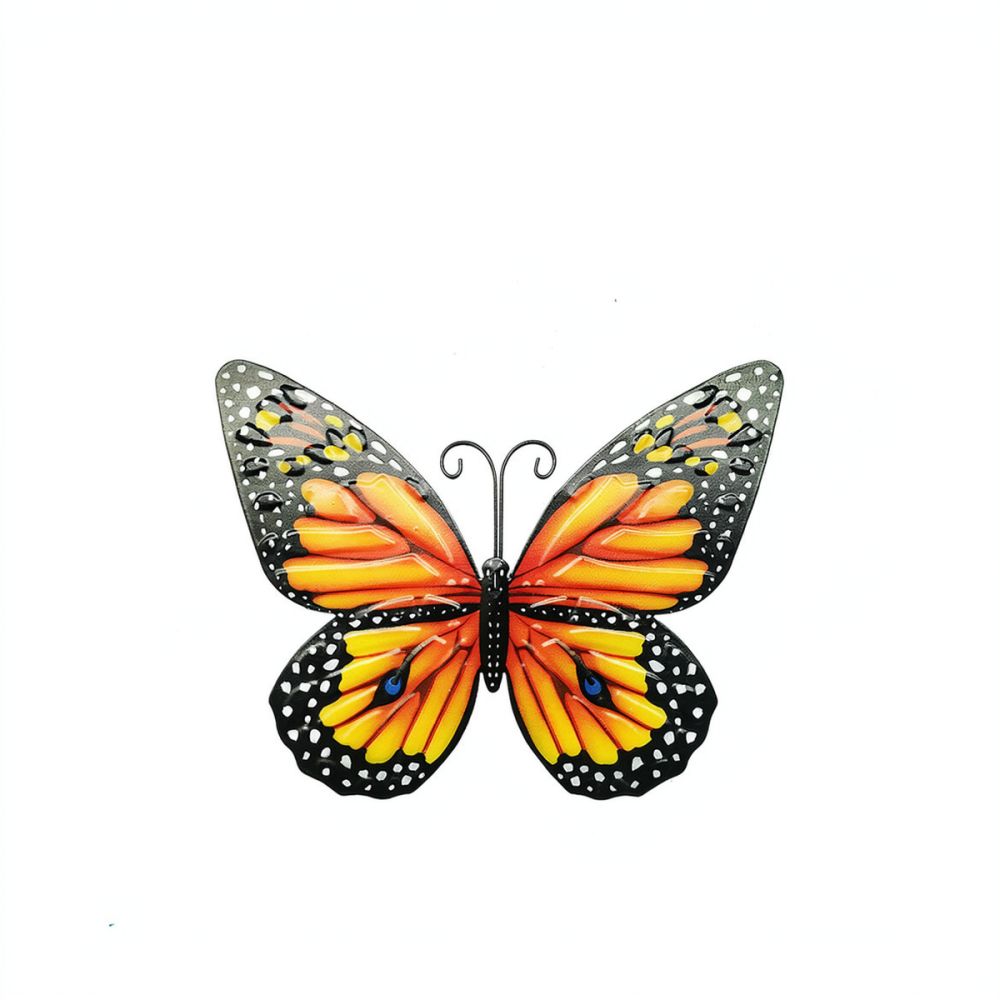Small Metal Butterfly Wall Dec - Art And Craft For Nursery ulasan dan harga