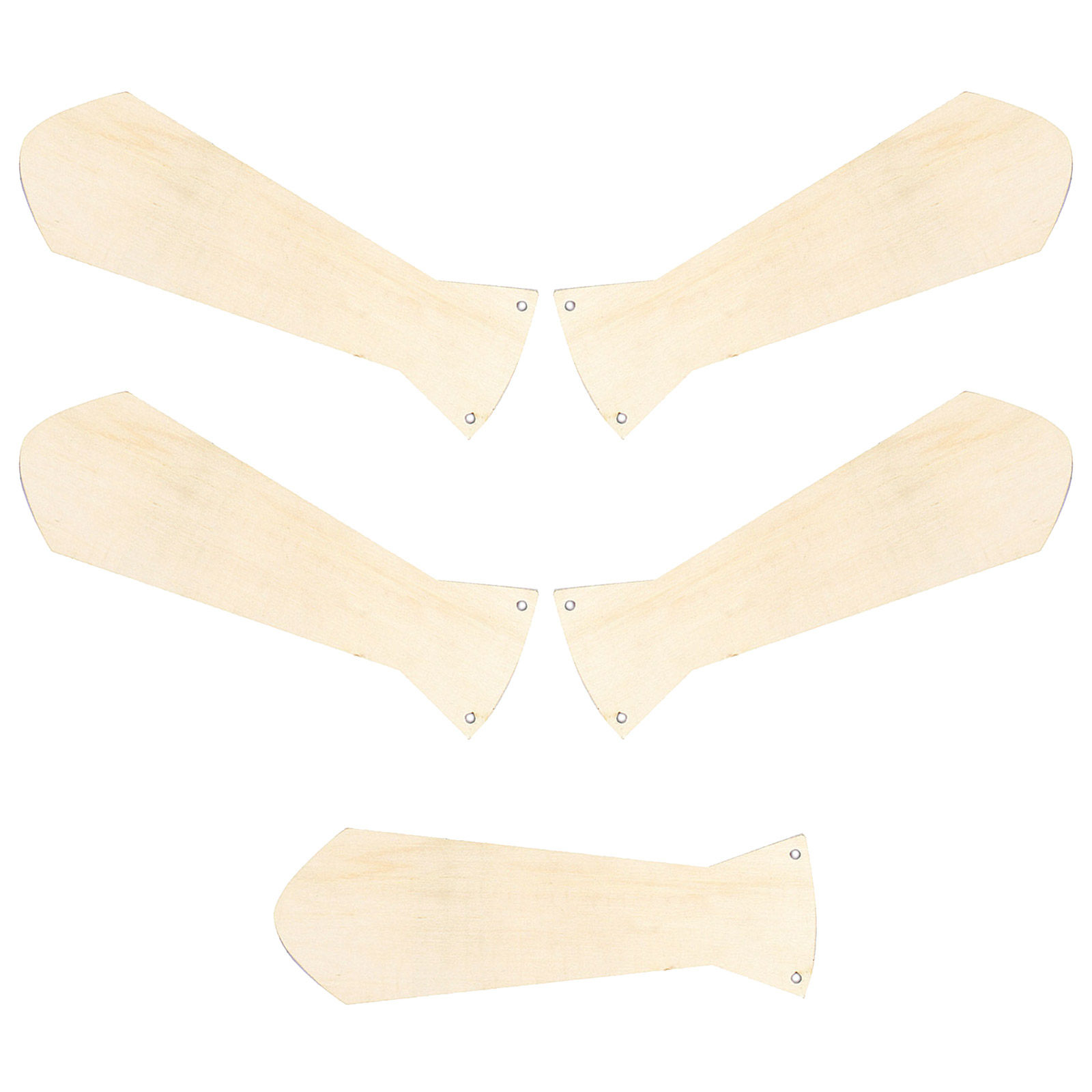5Pcs Wooden Necktie DIY Painti - Art And Craft For Father'S Day ulasan dan harga